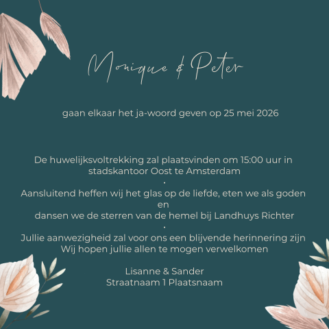Kaart binnenkant