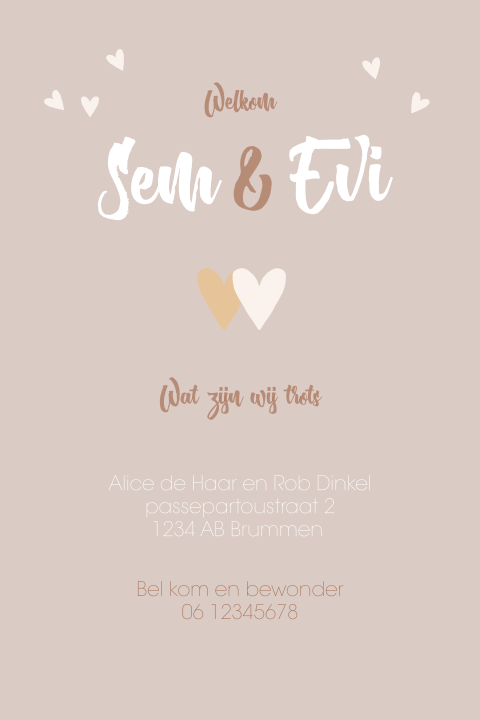 Kaart binnenkant