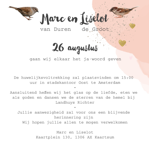 Kaart binnenkant