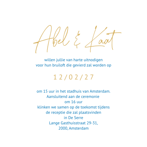 Kaart binnenkant