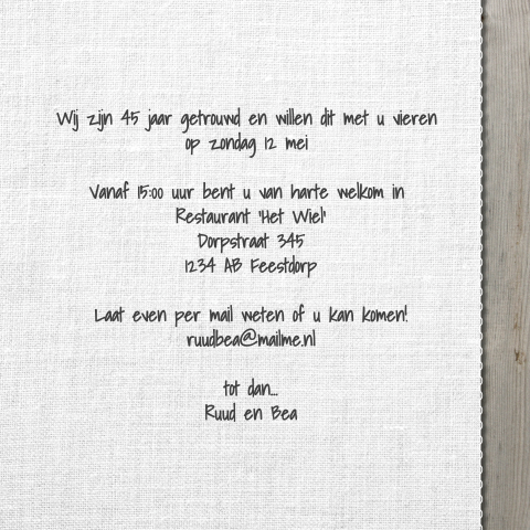 Kaart binnenkant