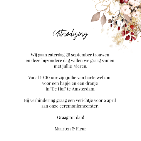 Kaart binnenkant