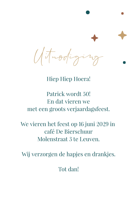 Kaart binnenkant