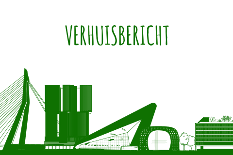 Rotterdamse verhuiskaarten stad Rotterdam aanzicht 