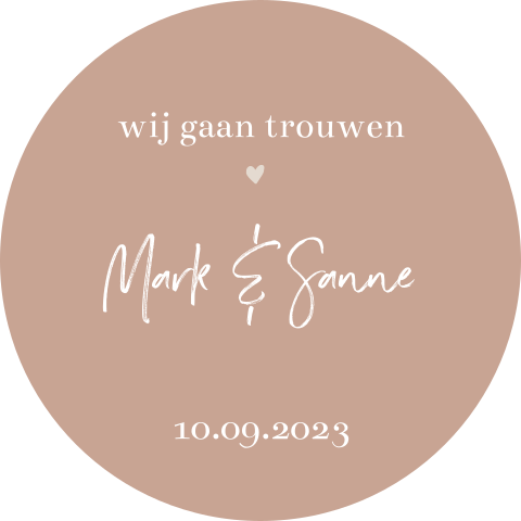 Sluitzegel oud roze