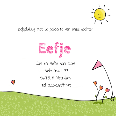 Kaart binnenkant