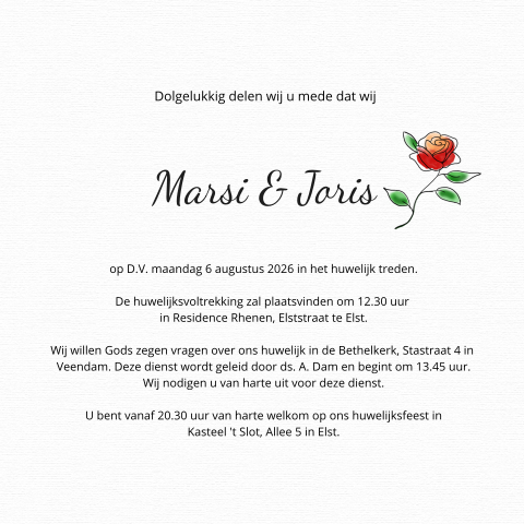 Kaart binnenkant