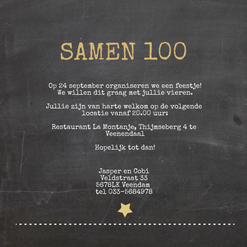 Kaart binnenkant