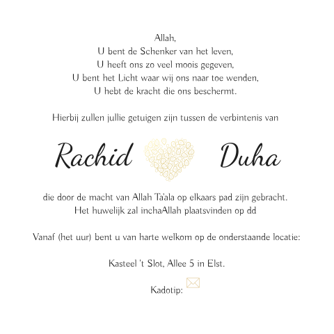 Kaart binnenkant