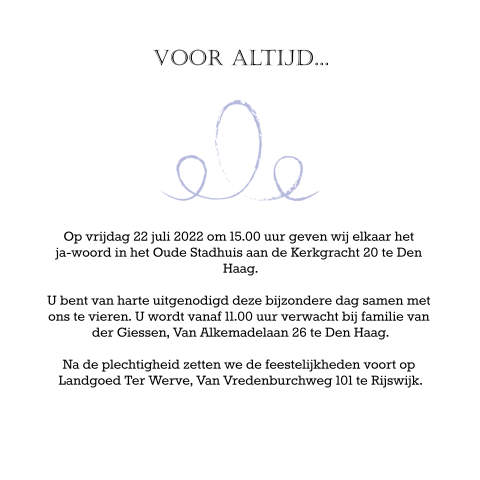 Kaart binnenkant