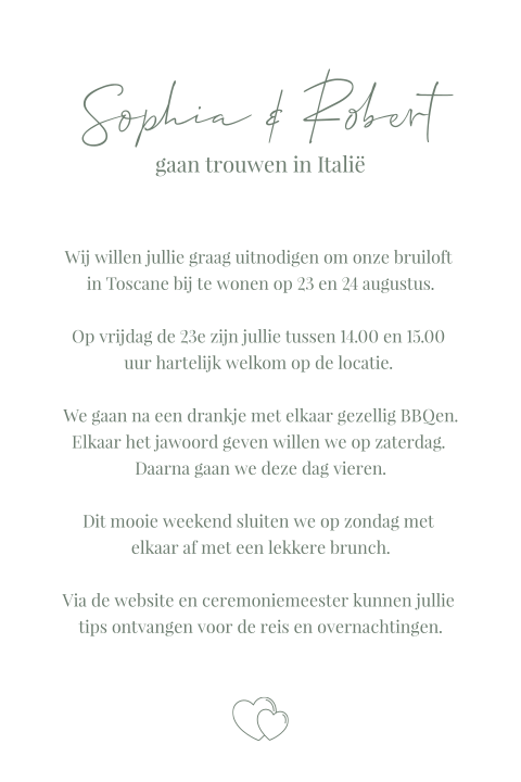 Kaart binnenkant