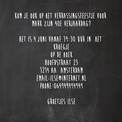 Kaart binnenkant