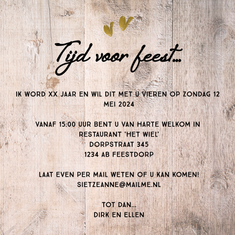 Kaart binnenkant