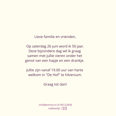 Kaart binnenkant