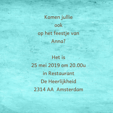 Kaart binnenkant