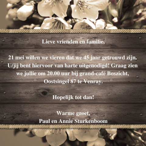 Kaart binnenkant