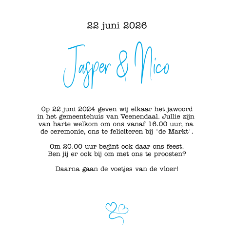 Kaart binnenkant