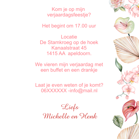 Kaart binnenkant