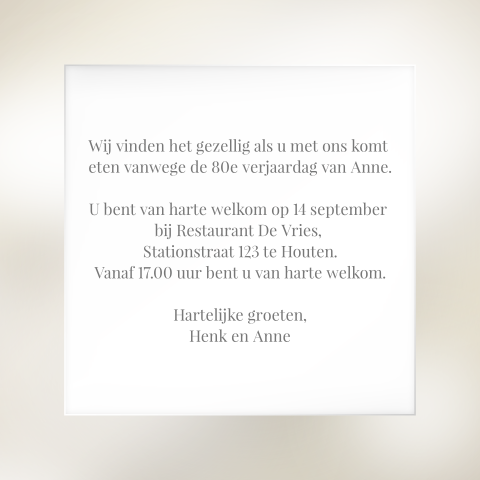 Kaart binnenkant