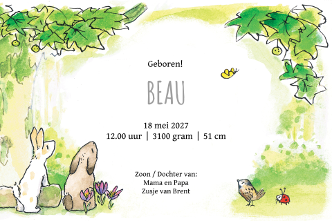 Kaart binnenkant