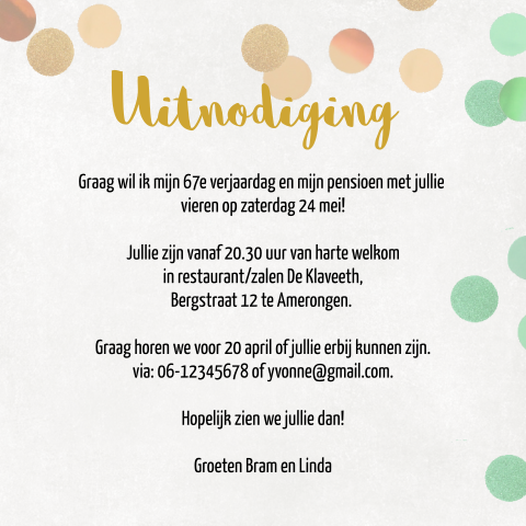 Kaart binnenkant