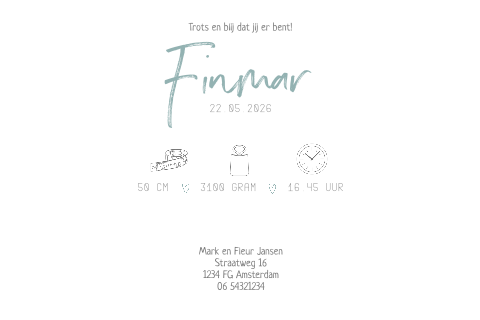 Kaart binnenkant