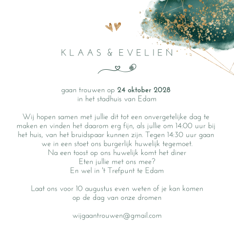 Kaart binnenkant