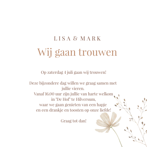 Kaart binnenkant