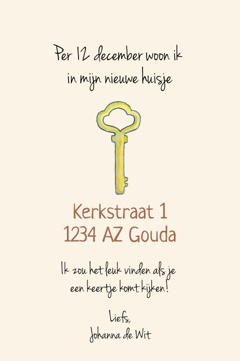 Kaart binnenkant