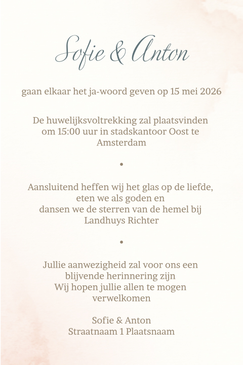 Kaart binnenkant