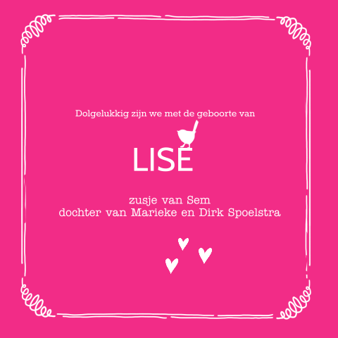 Kaart binnenkant
