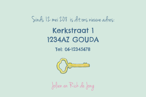 Kaart binnenkant