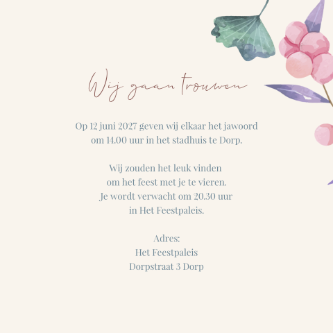 Kaart binnenkant
