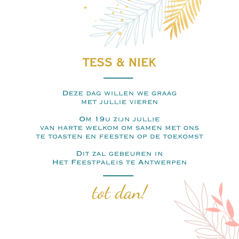 Kaart binnenkant