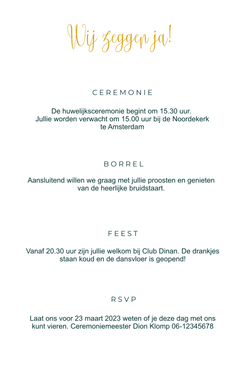 Kaart binnenkant