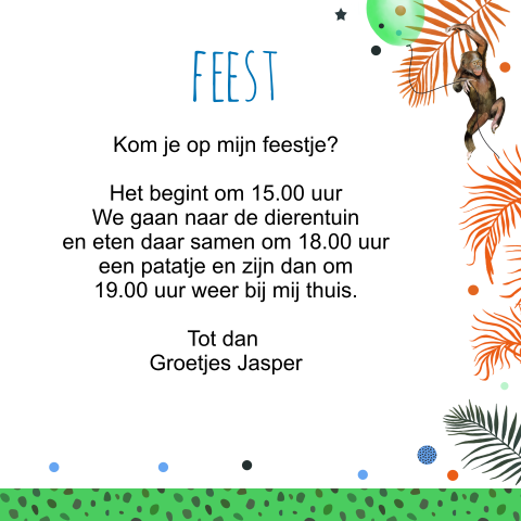 Kaart binnenkant