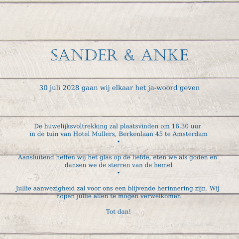 Kaart binnenkant