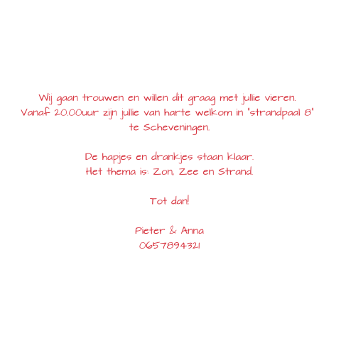 Kaart binnenkant