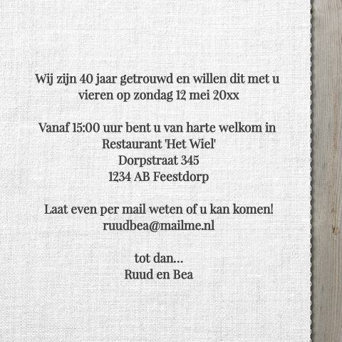 Kaart binnenkant