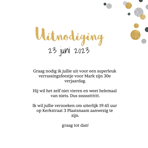 Kaart binnenkant