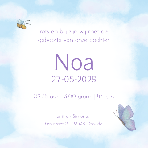 Kaart binnenkant