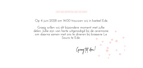 Kaart binnenkant