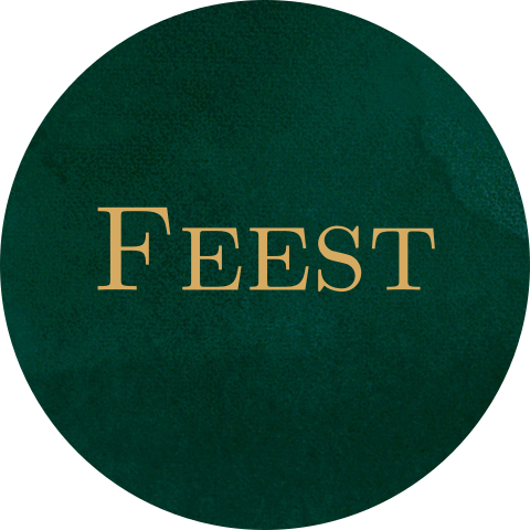 Sticker velvet look achtergrond groen