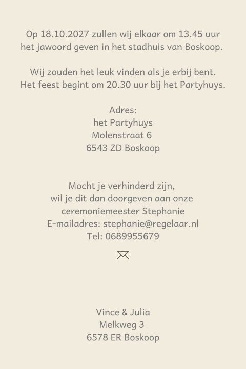 Kaart binnenkant