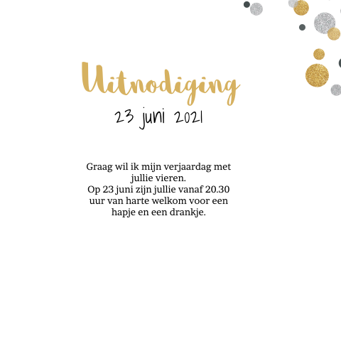 Kaart binnenkant