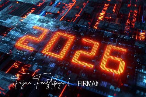 Kerstkaart 2026 voor bedrijf in elektra techniek