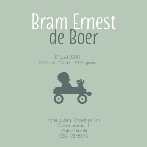 Kaart binnenkant