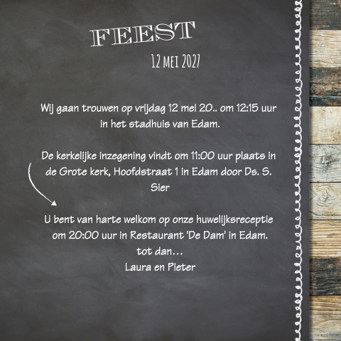 Kaart binnenkant