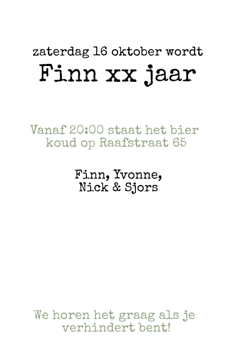 Kaart binnenkant