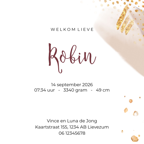 Kaart binnenkant